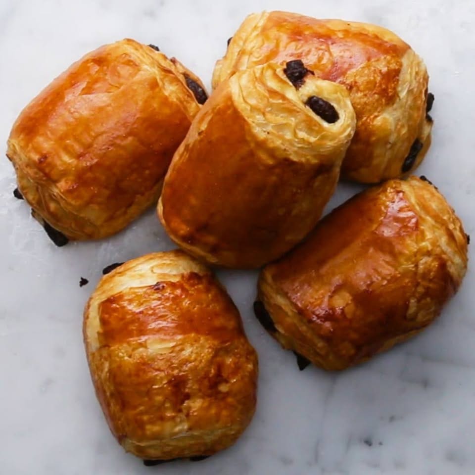 Homemade Chocolate Croissants Recipe