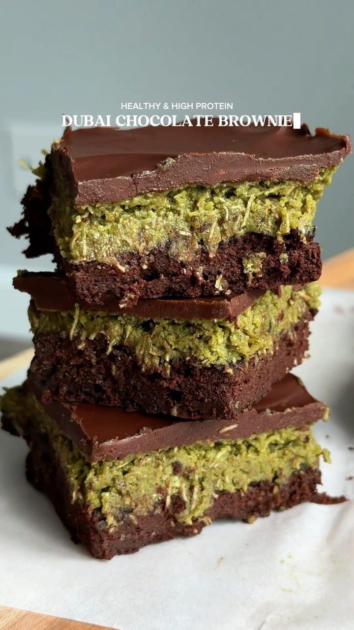 Dubai Chocolate Brownie – 40-Minute Recipe
