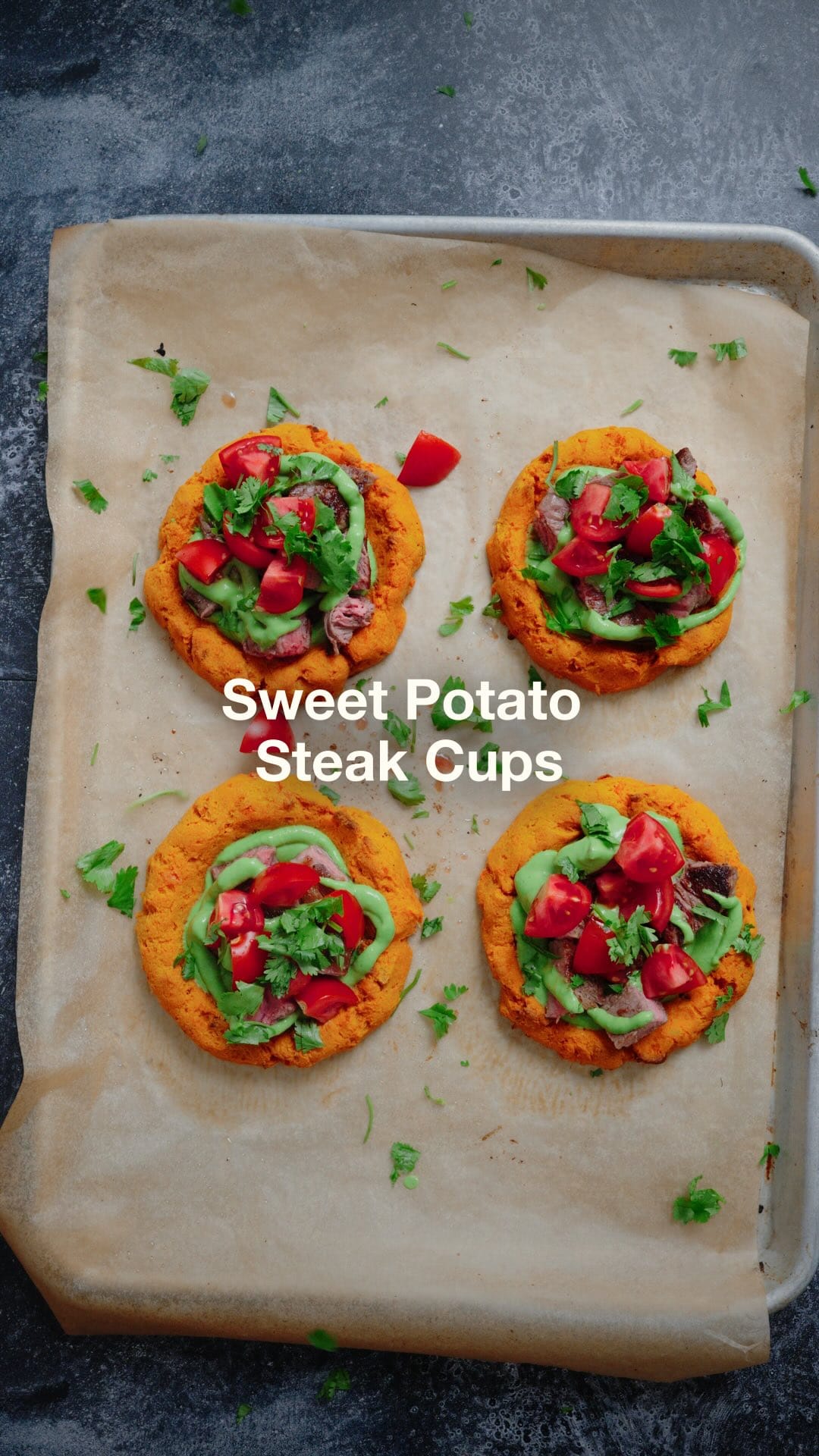 Sweet Potato Steak Cups – 65-Minute Recipe