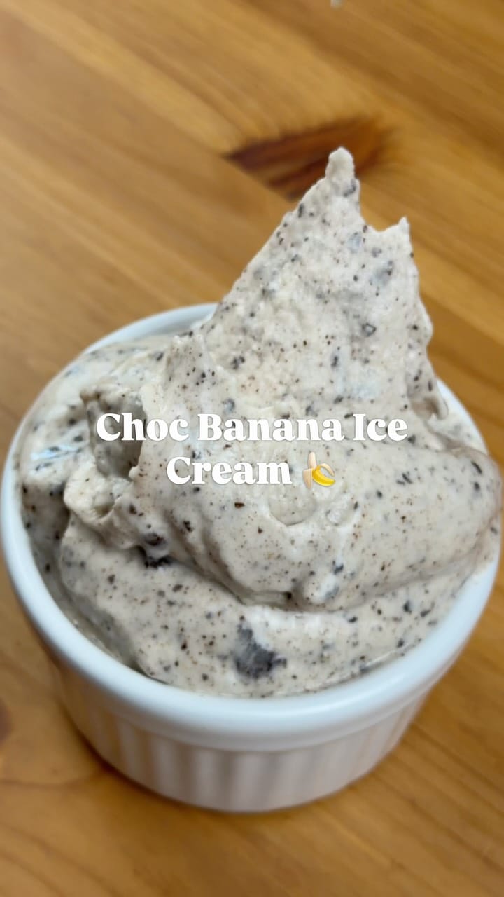 Chocolate Banana Ice Cream