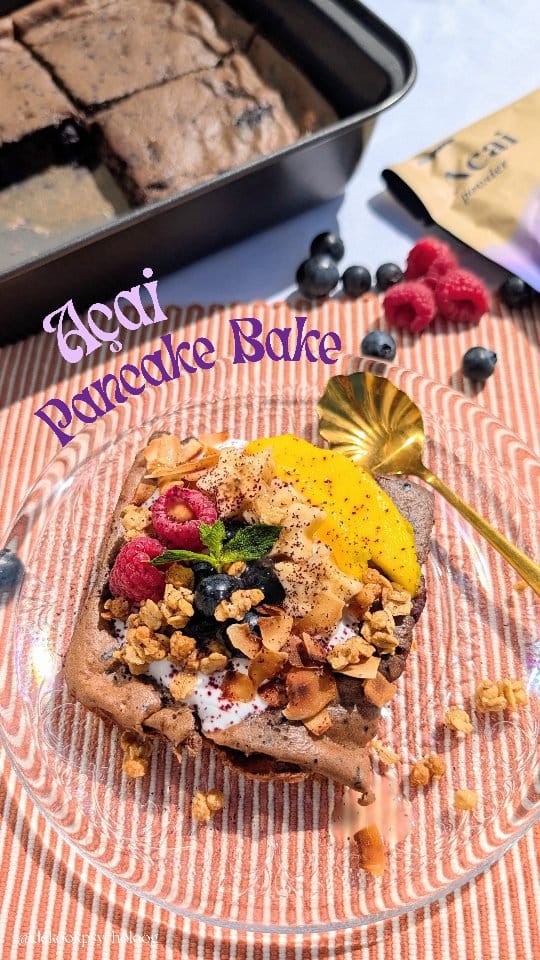 Acai Pancake Bake