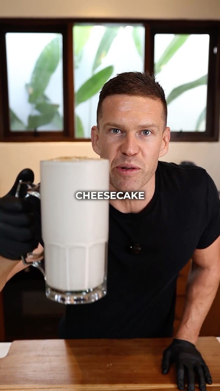 Salted Caramel Cheesecake Protein Shake Recipe