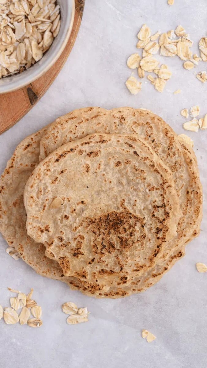 Oat Flour Tortilla Wrap