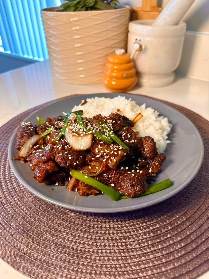Easy Halal Mongolian Beef
