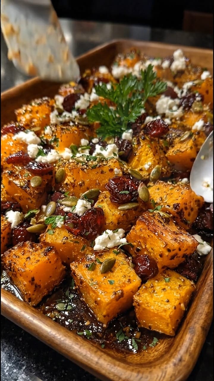 Crispy Honey‑Roasted Butternut Squash