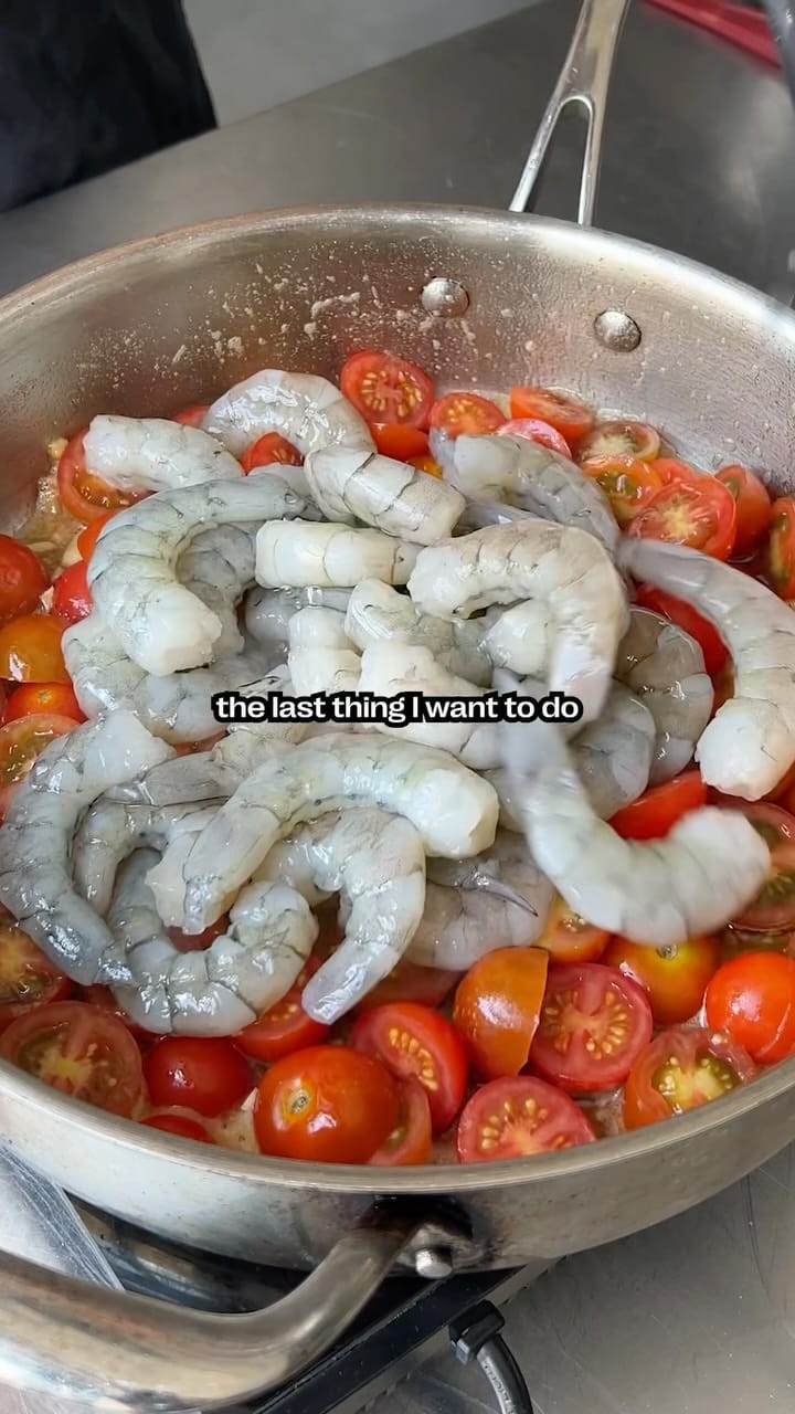 Crispy Garlic Butter Prawn Gnocchi with Chilli Oil