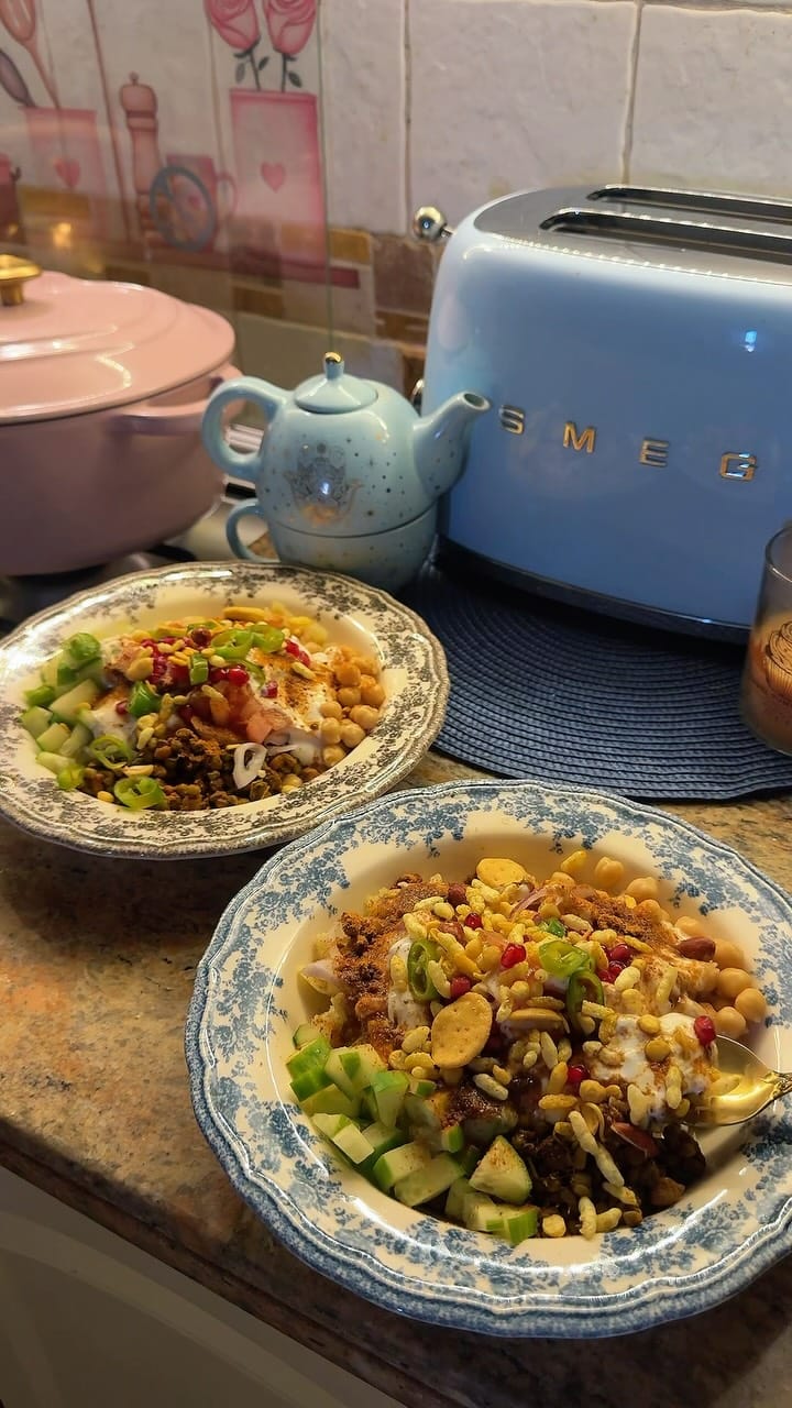 Channa Chaat Bowl