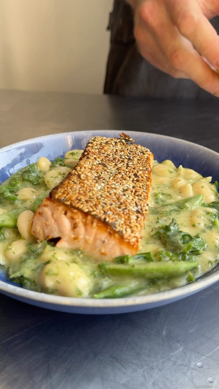 Sesame Crusted Salmon
