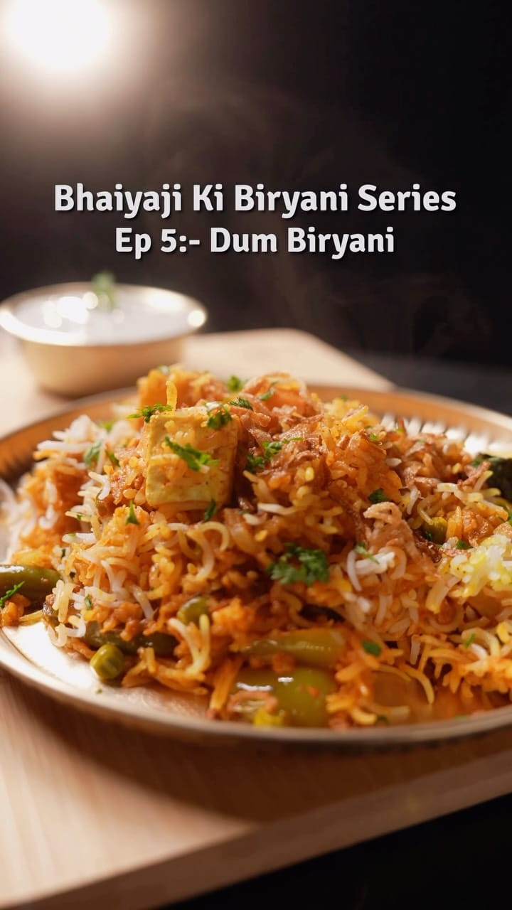 Veg Dum Biryani – 75-Minute Recipe