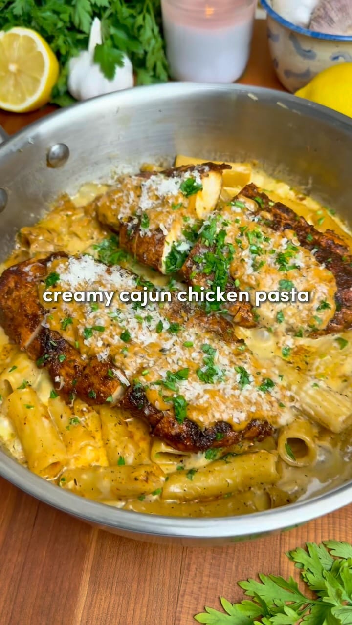 Creamy Cajun Chicken Pasta – 20-Minute Recipe