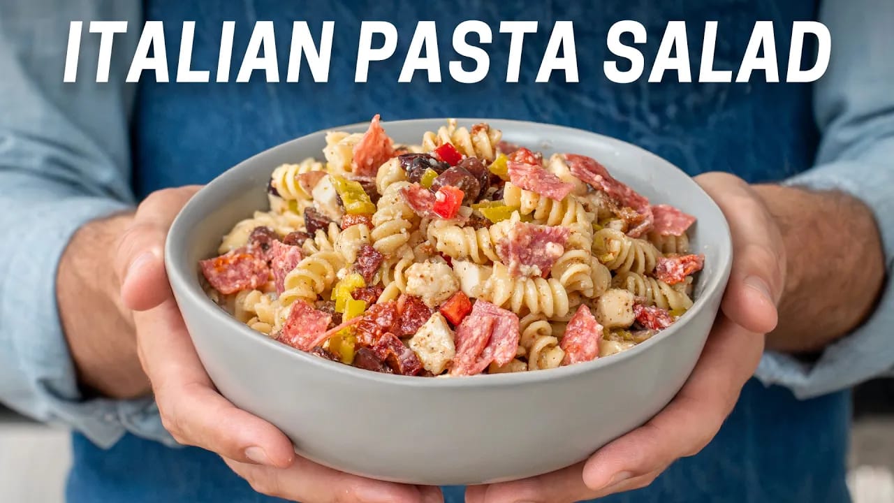 Fully Loaded Italian Deli Pasta Salad – 45-Minute Recipe