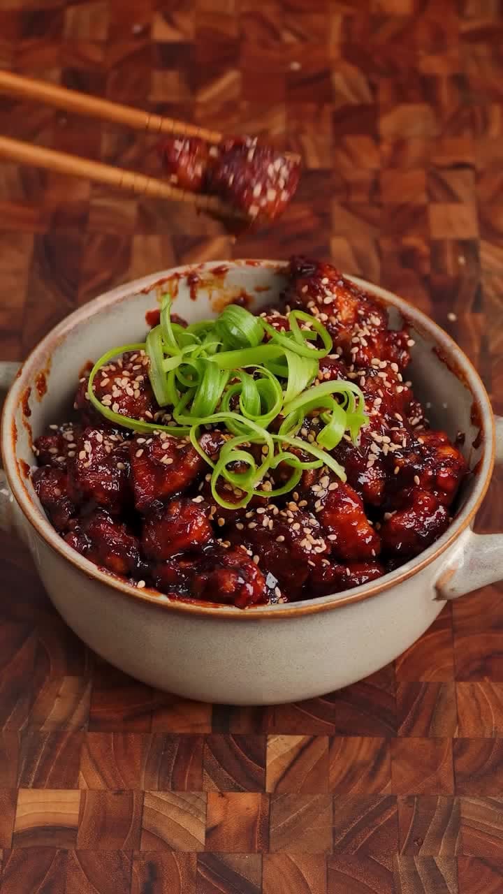 Korean Popcorn Chicken – Air Fryer Recipe