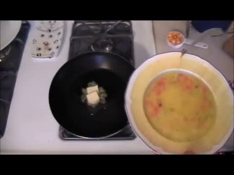 Smoked Salmon Omelette by Robert Khoury, a frame from the YouTube video