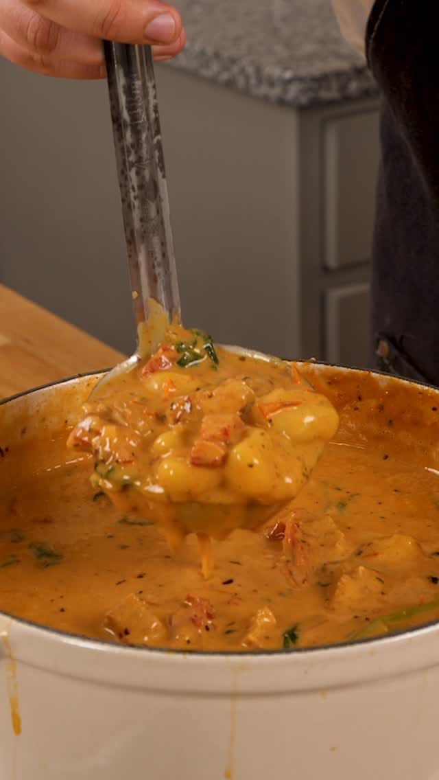 Creamy Chicken Gnocchi Soup – 40-Minute Recipe
