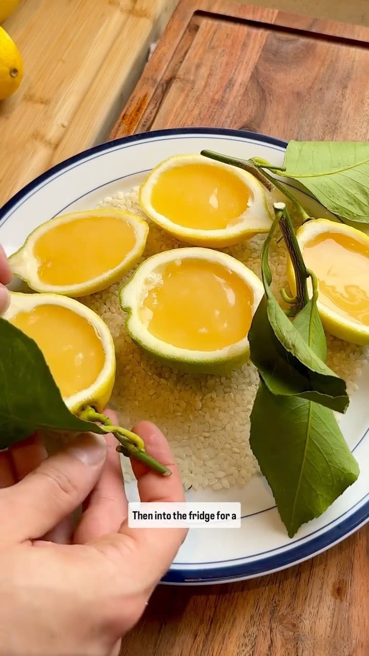 Sicilian Lemon Puddings Recipe