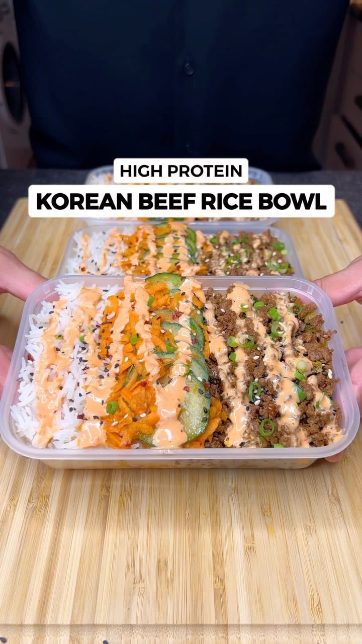 High Protein Korean Beef Rice Bowls – 50-Minute Recipe
