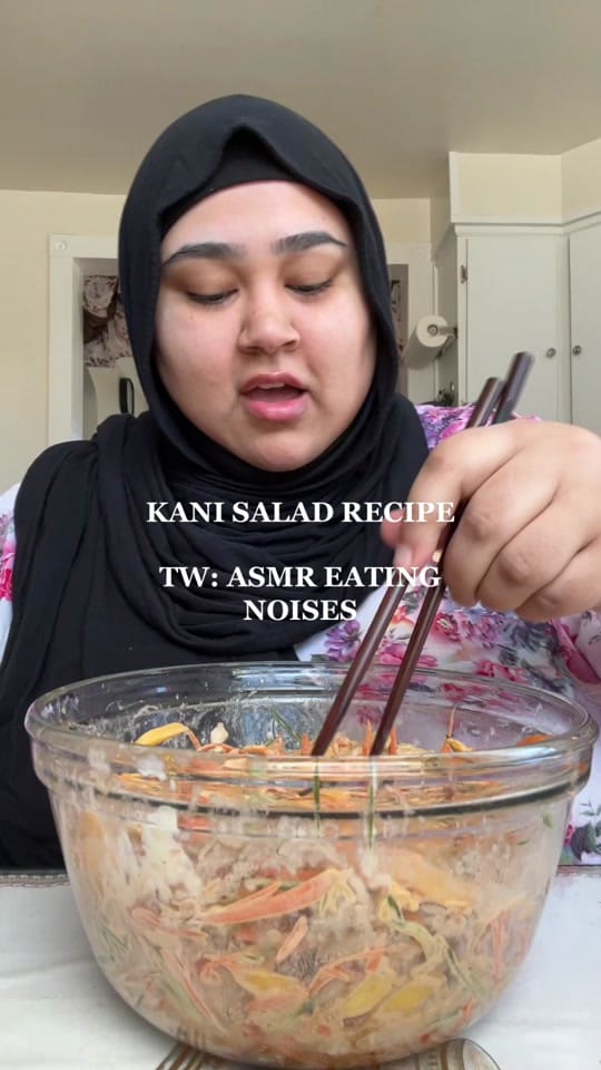 Kani (Imitation Crab) Salad Recipe