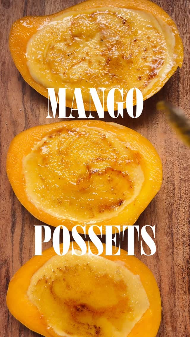 Eggless Mango Posset – 2‑Hour Set Recipe