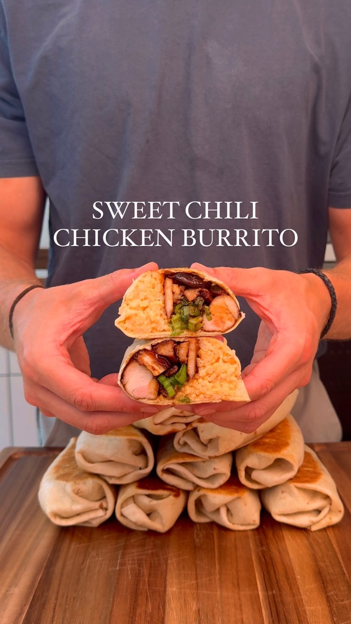 Sweet Chili Chicken Burrito Recipe
