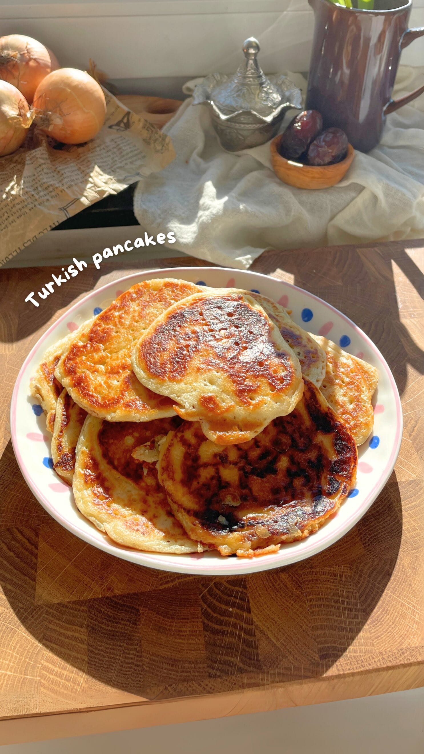 Turkish Fluffy Pancakes – 25-Minute Recipe