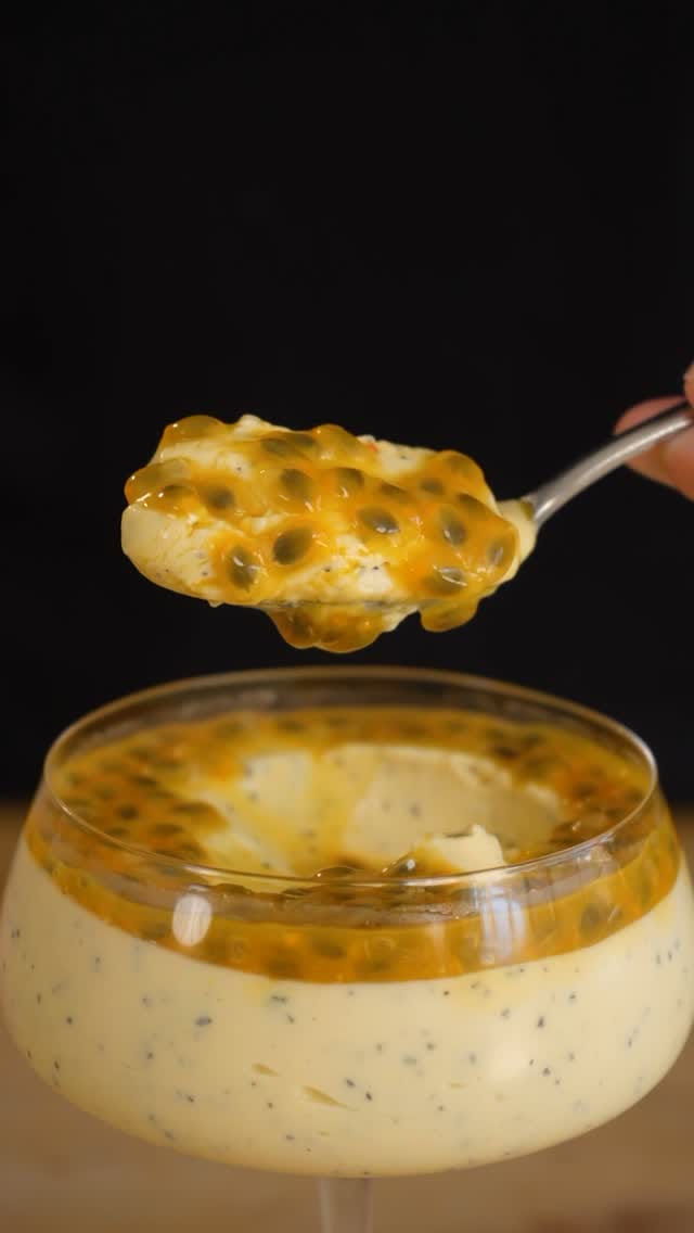 Passion Fruit Mousse Recipe