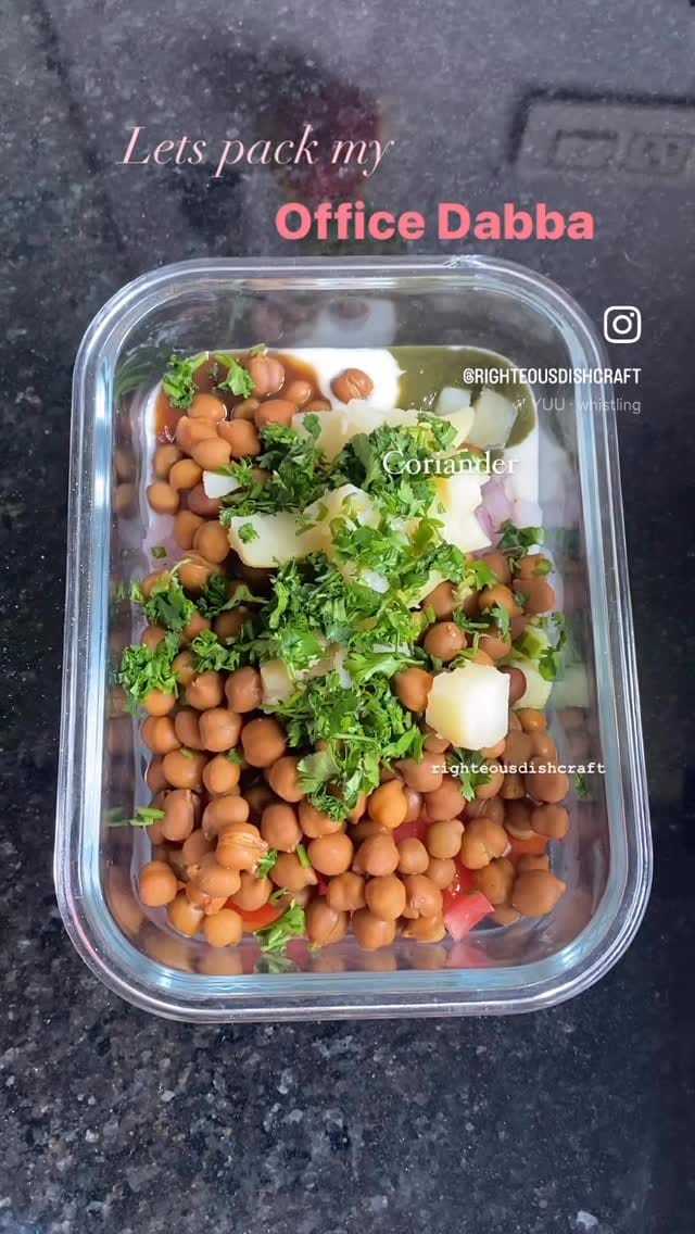 High-Protein Chickpea Chaat