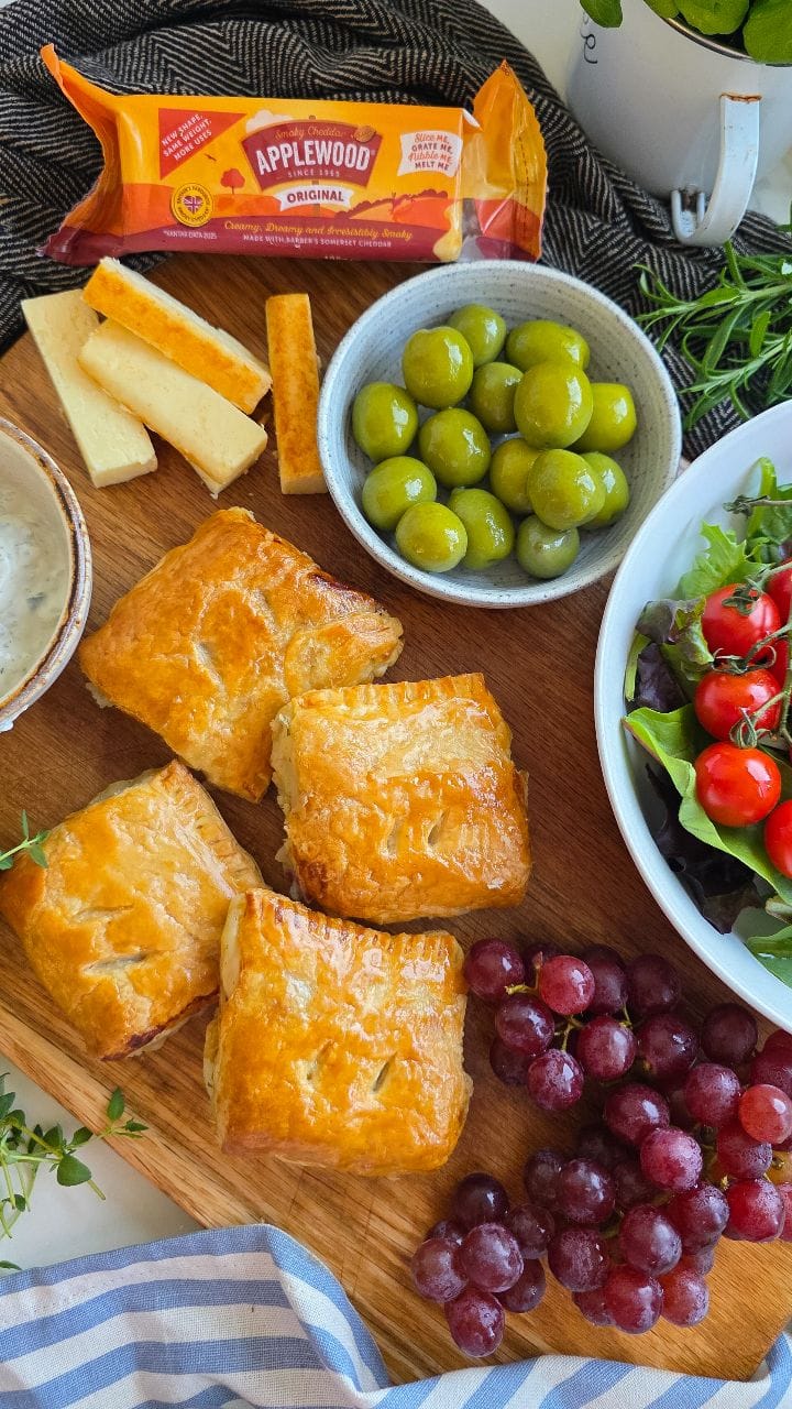 Smoky Applewood Cheese Ham & Potato Sausage Rolls