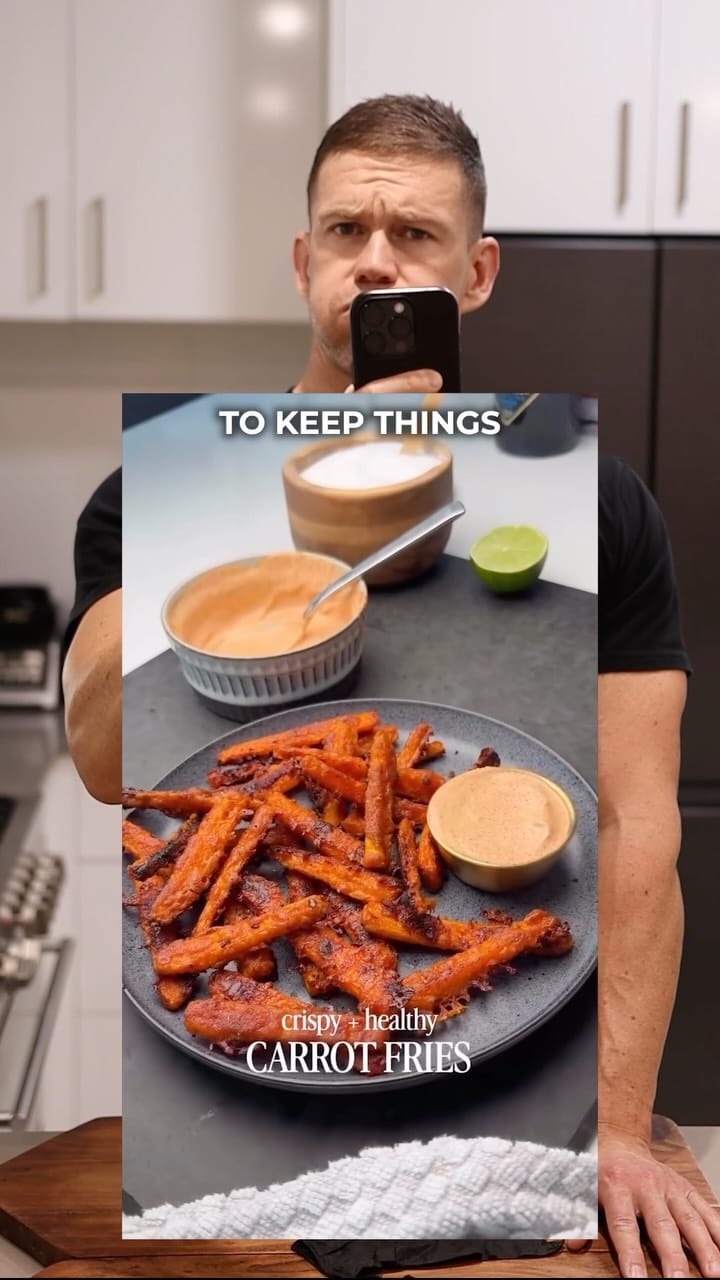 Crispy Parmesan Carrot Fries