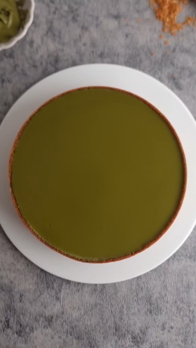 No-Bake Pistachio Vanilla Cheesecake Recipe