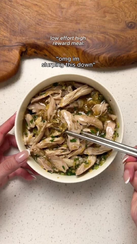 Steamed Chicken with Scallion Ginger Sauce – 25-Minute Recipe
