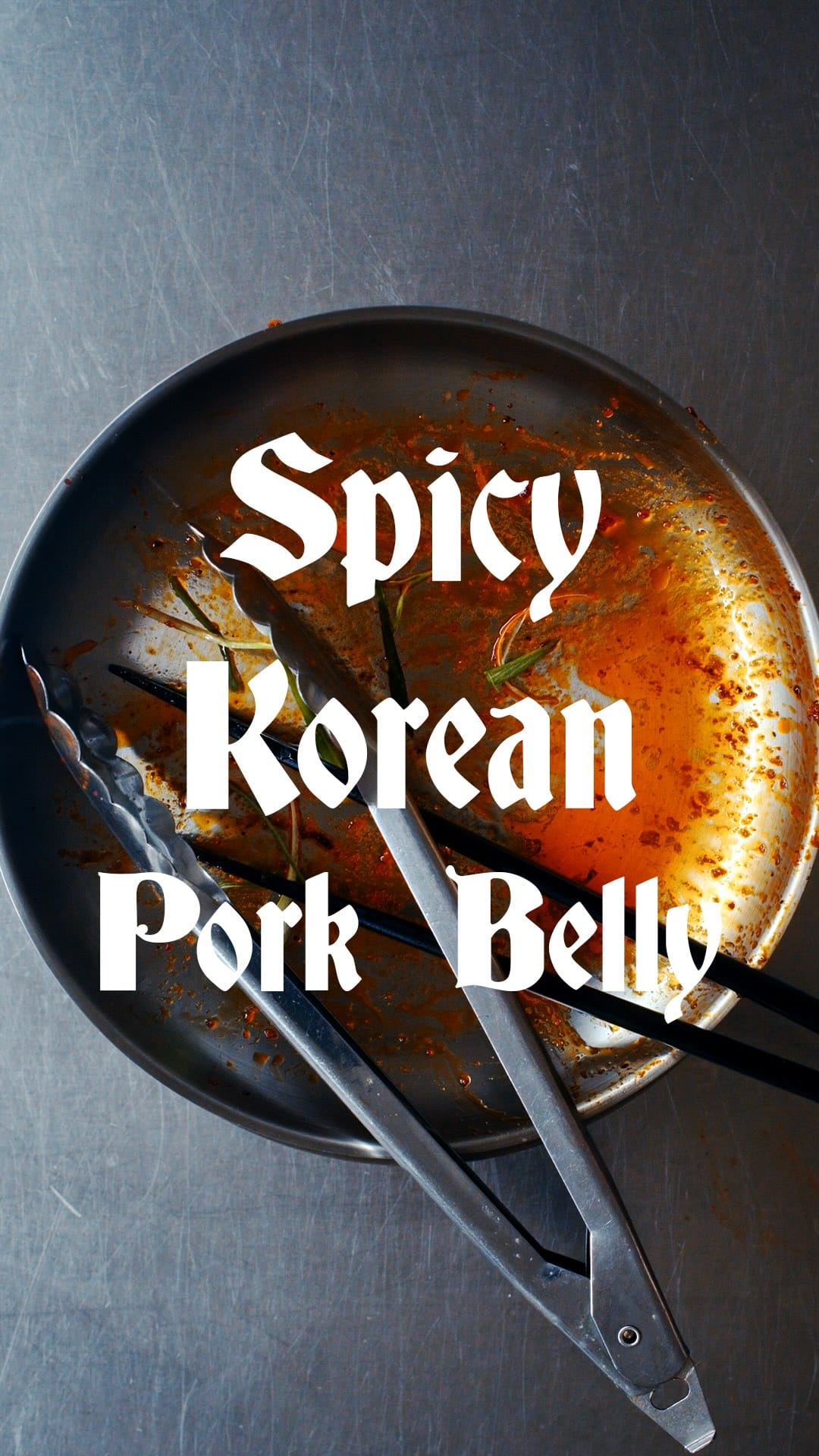 Spicy Pork Belly Recipe
