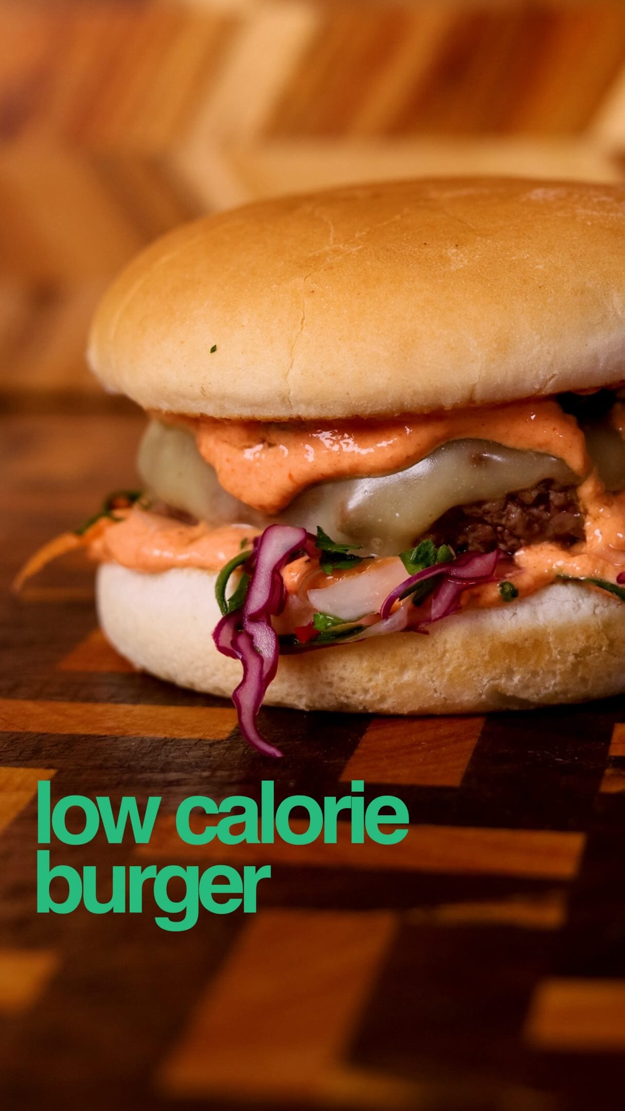 Low Calorie Cheeseburger