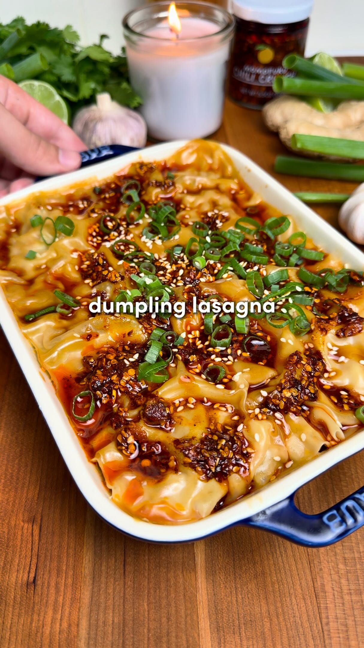 Dumpling Lasagna – 50-Minute Recipe