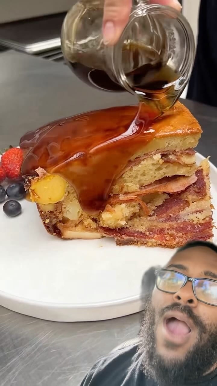 Bacon Pancake Breakfast