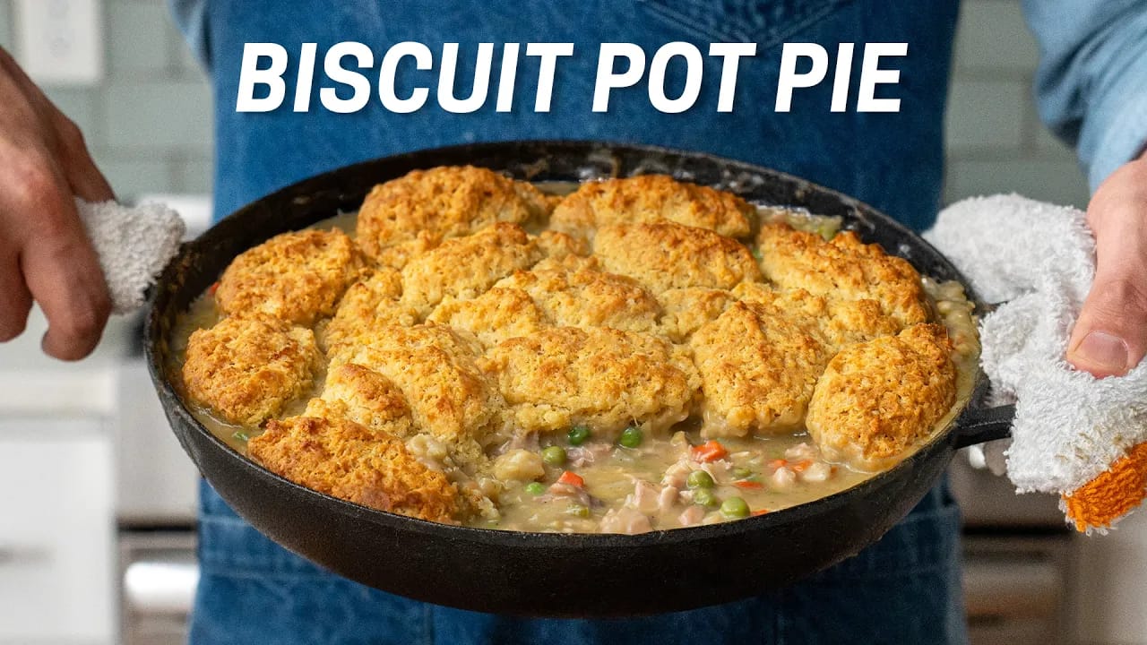 Drop Biscuit Chicken Pot Pie – 75-Minute Recipe