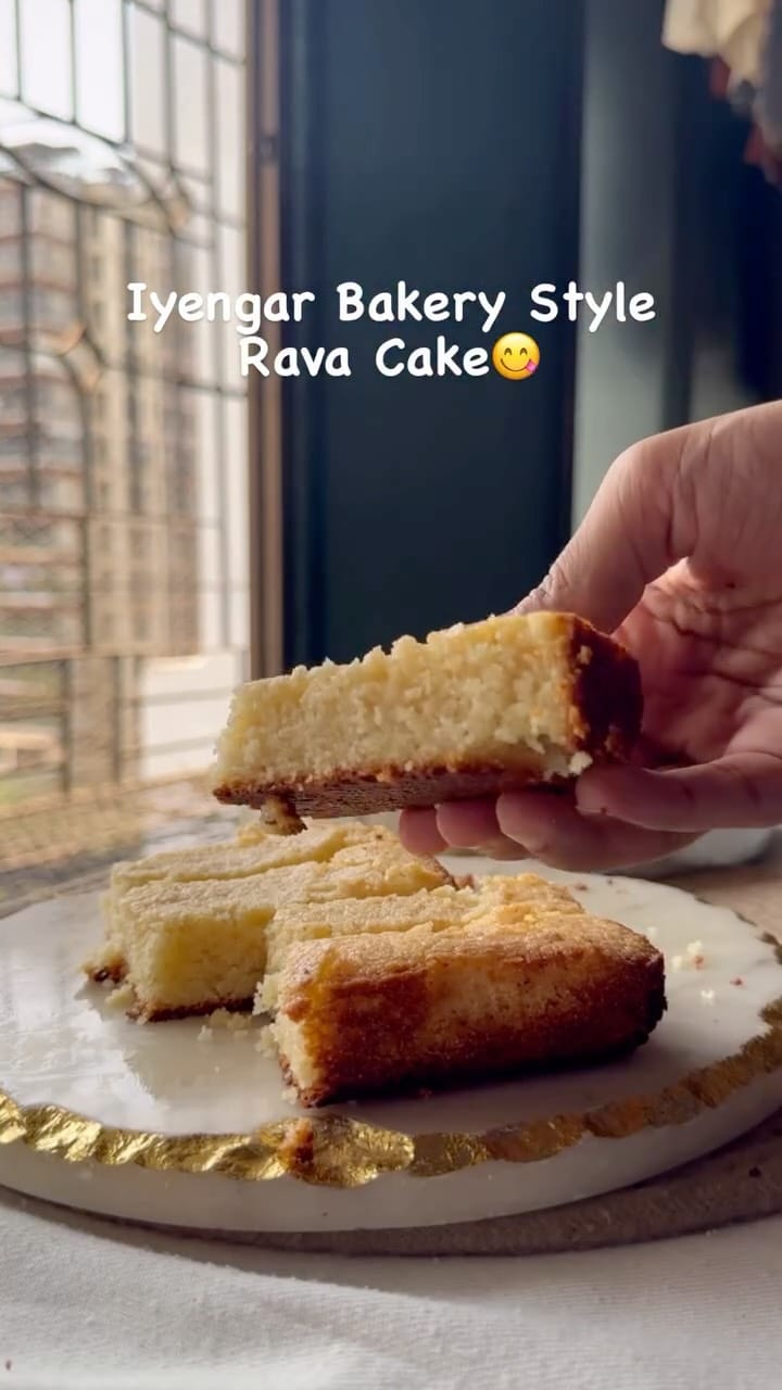 Iyengar Bakery Style Rava Cake – 30-Minute Recipe