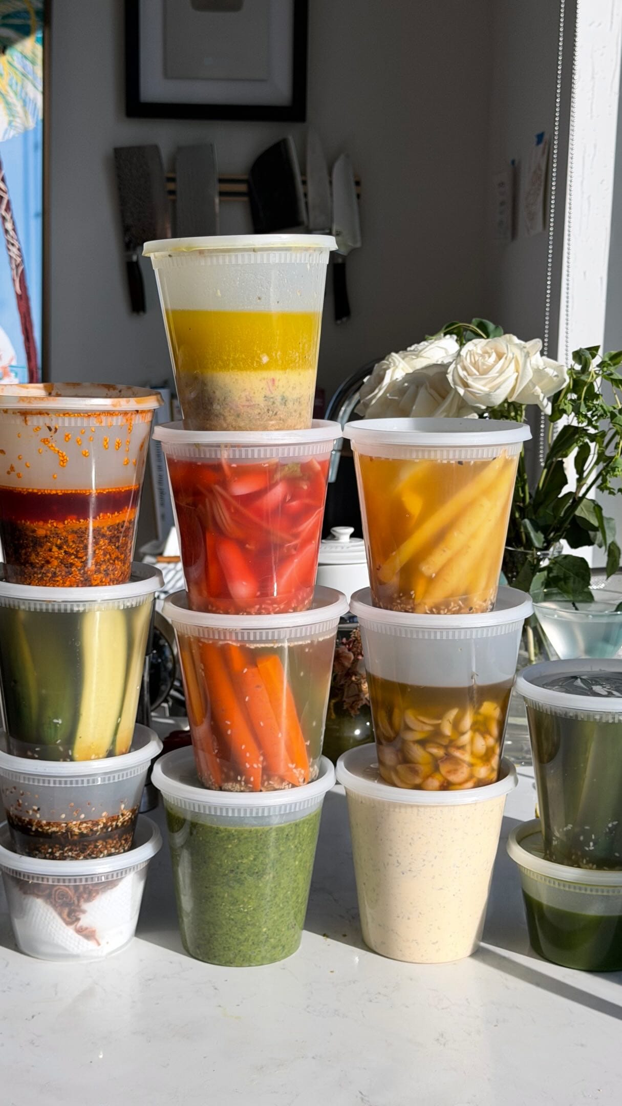 Vibrant Three-Course Family-Style Dinner