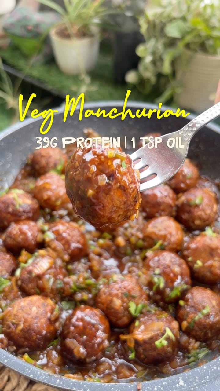 High‑Protein Veg Manchurian – 45-Minute Recipe
