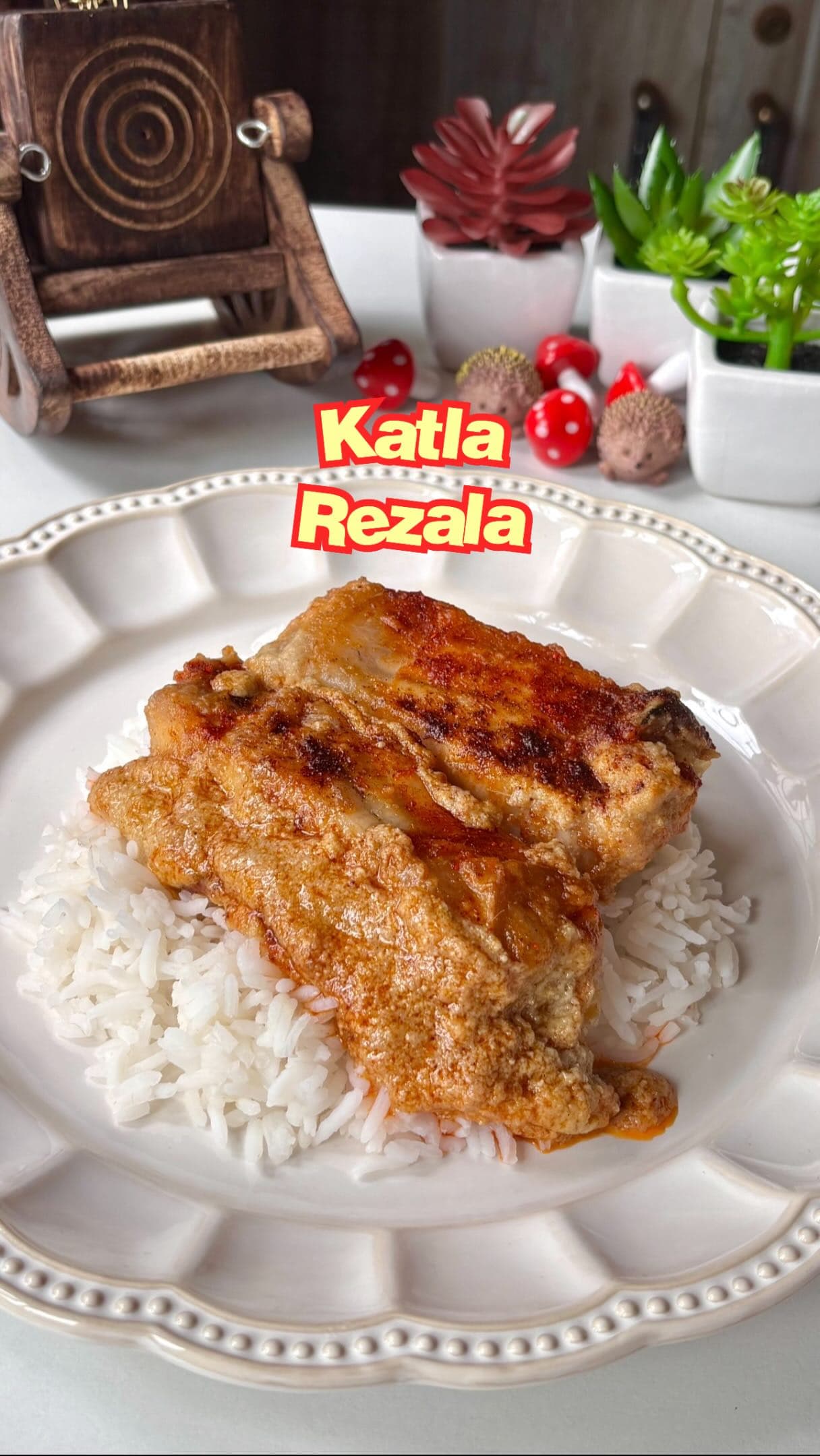 Katla Rezala (Fish Rezala) by Poulomi Ghorai, a frame from the Instagram video