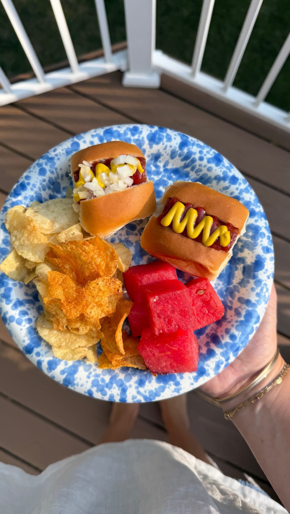 Mini Hot Dog Platter