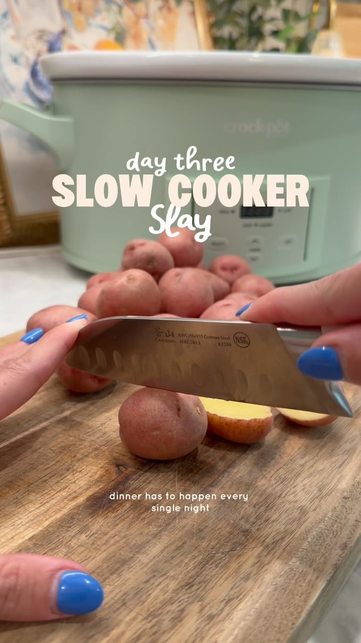 Slow Cooker Greek Lemon Chicken & Potatoes