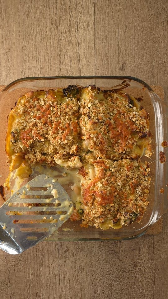 Cauliflower Cheese Crumble – 50-Minute Recipe