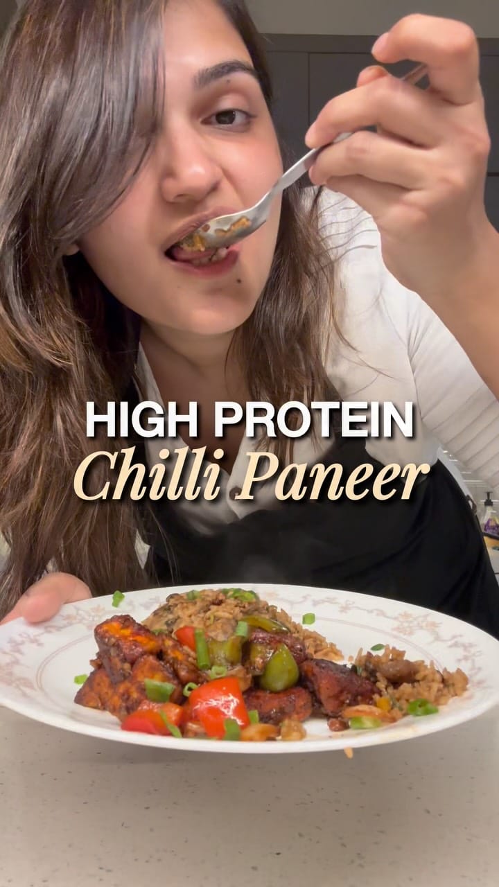 High-Protein Chilli Paneer