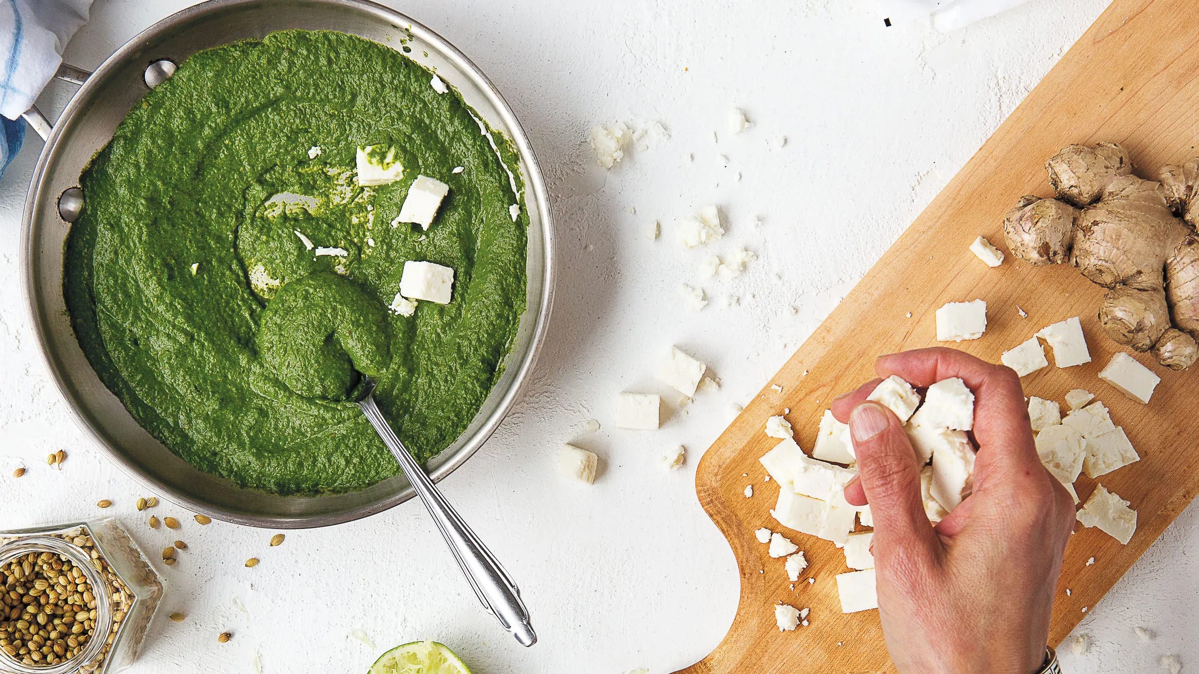 Spinach and Feta Saag – 35-Minute Recipe