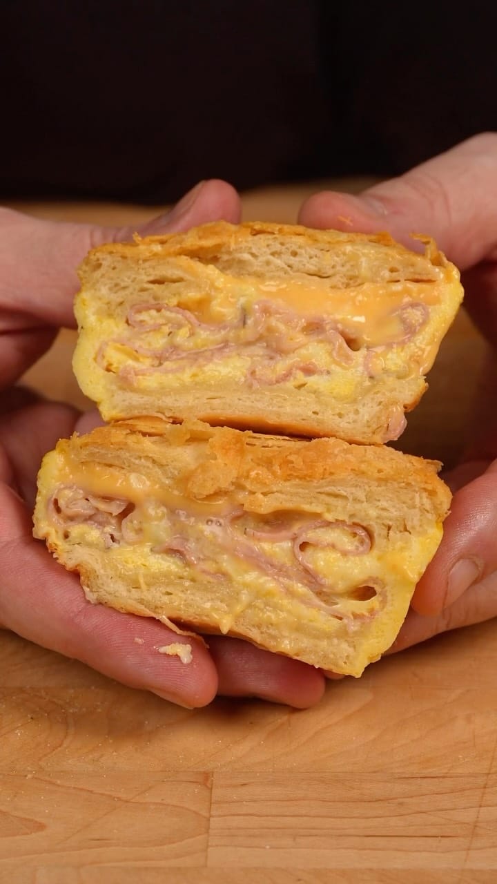 Ham, Egg & Cheese Biscuit Sandwiches