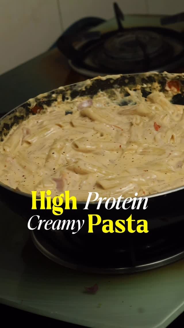 High‑Protein White Sauce Penne