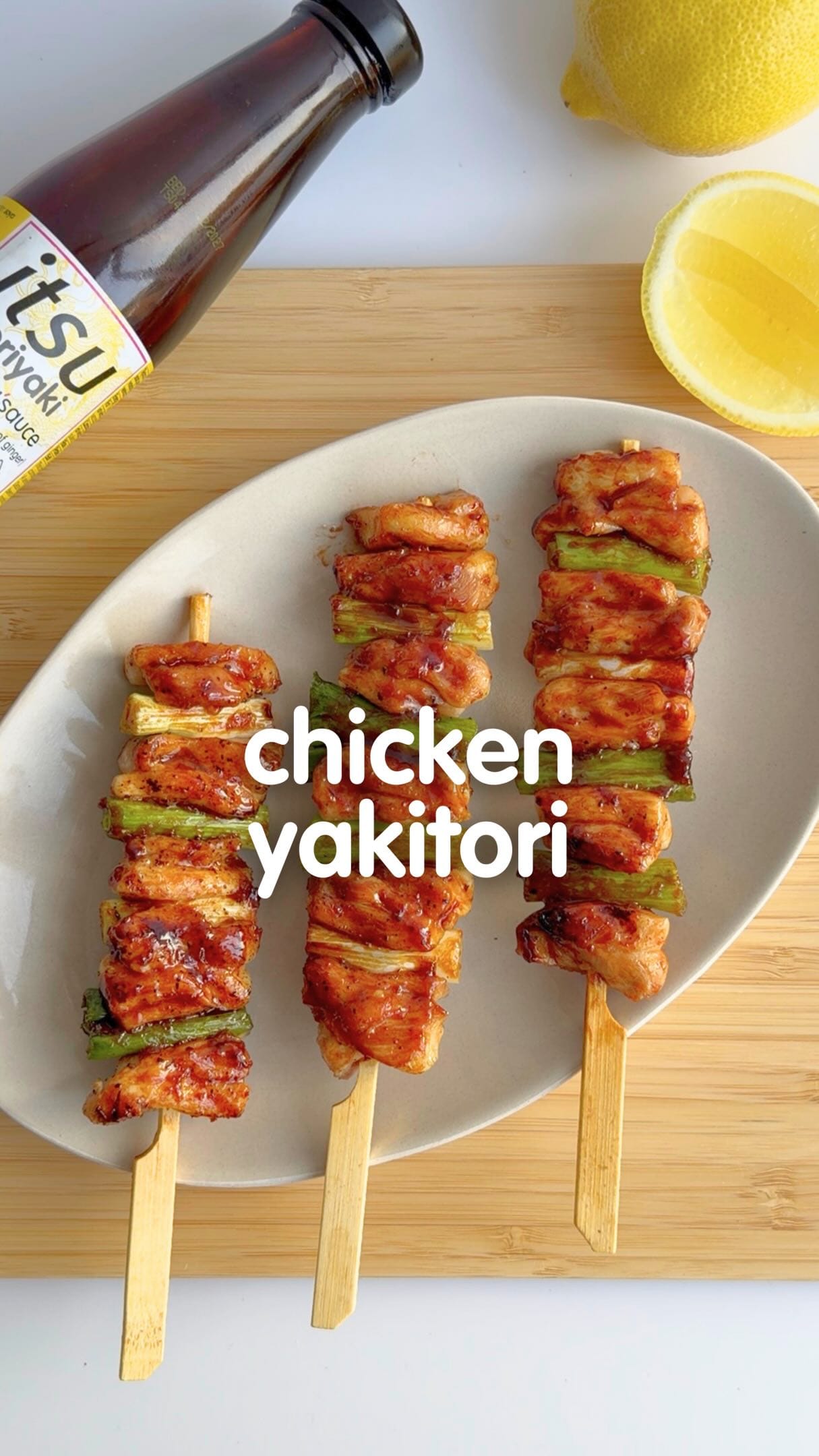 Sticky Yakitori Skewers