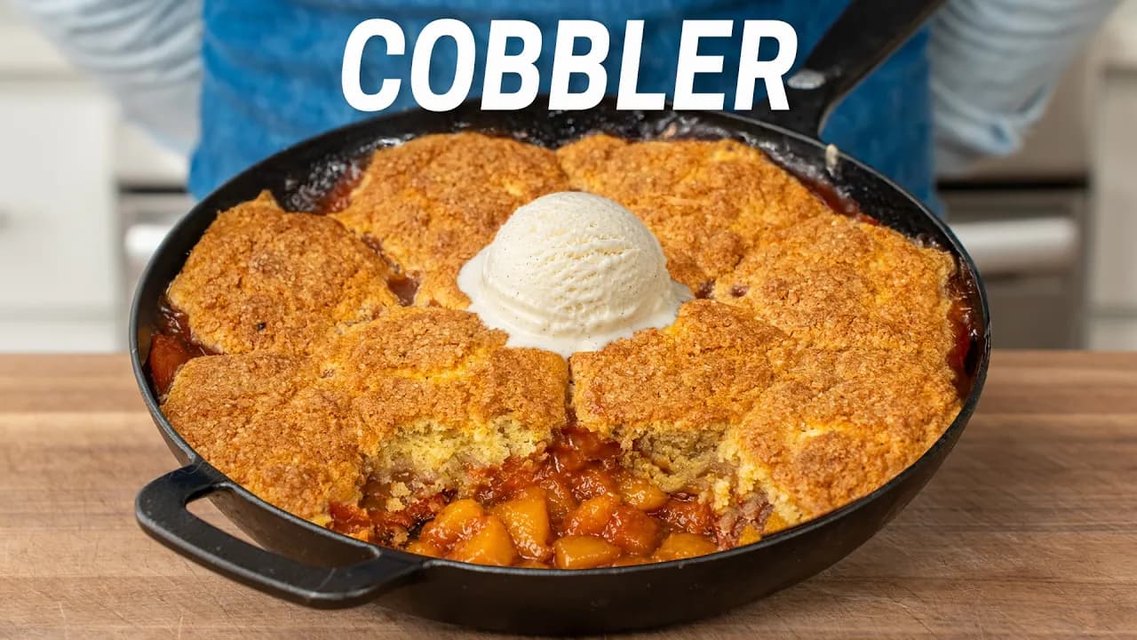 Peach Cobbler by Brian Lagerstrom, a frame from the YouTube video