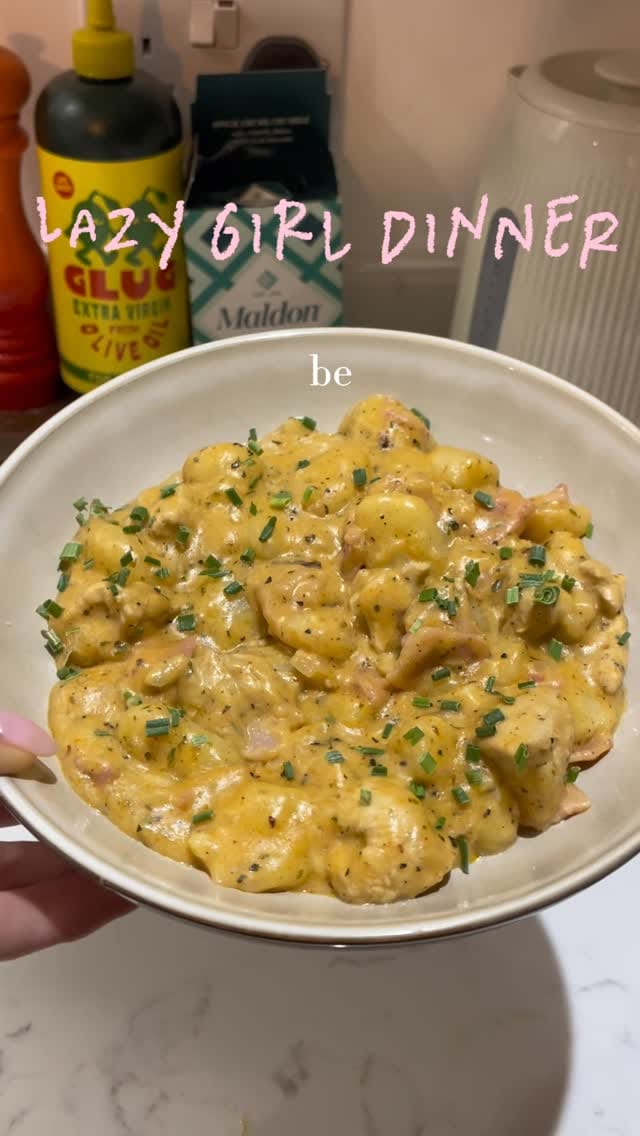 One-Pot Creamy Chicken & Bacon Gnocchi