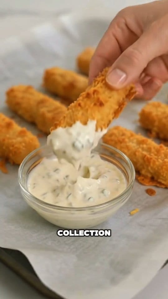 Crispy Zero-Carb Tuna Fish Sticks